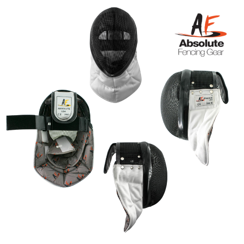 AF Advanced CE 350N Epee Mask: Removable